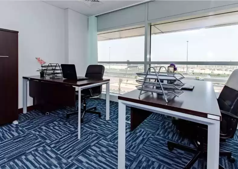 Commercial Ready Property F/F Office  for rent in Doha #11120 - 1  image 